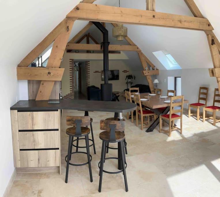 Gite Le Long Bois Campagne Charme 6 Pers Nécy Exterior foto